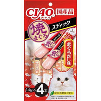 Ciao 啫喱肉棒 - 燒鰹魚 （金槍魚味）4條裝 x 12袋