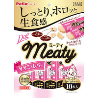狗狗小食 - Petio Meaty 肉條 - 雞胸肉+雞腎味 10條x 6袋