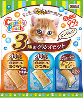 Candy Pouch 凍肉啫喱片 （蟹肉金槍魚、雞肉鰹魚、多汁金槍魚）99g x6