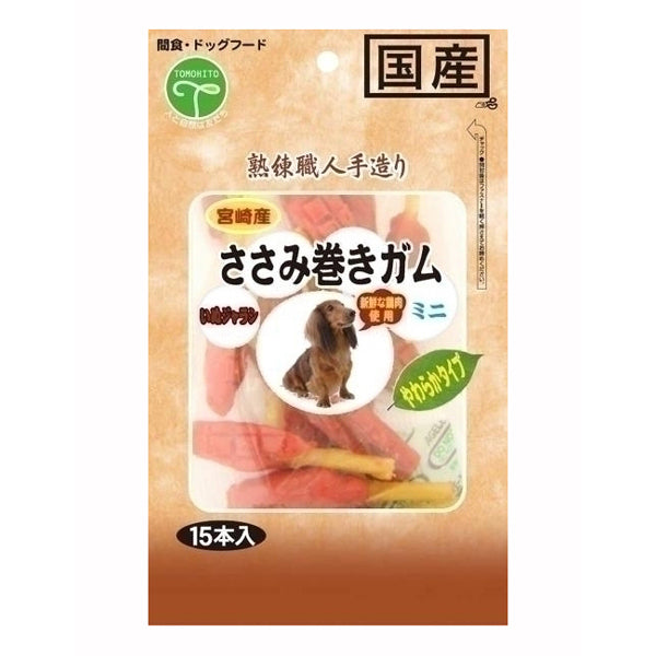 狗狗小食 - Tomohito 低脂小食優質國產雞肉棒 x 10袋
