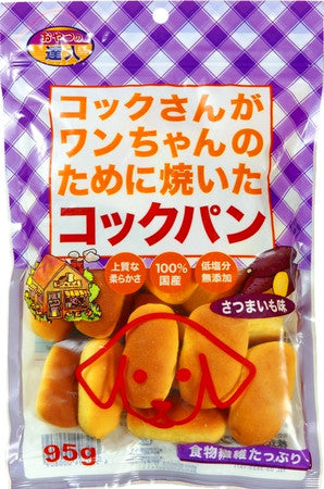 Sanmei 狗麵包 - 紫蕃薯味95g x6