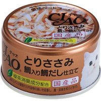 CIAO 貓罐罐 - 雞胸肉 鯛魚 鯛魚汁 85g x6個