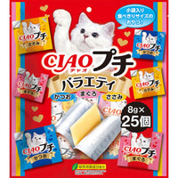 Ciao 凍肉啫喱片 - 金槍魚 , 鰹魚, 雞肉 25小包 x 6