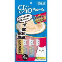 CIAO 糊仔小食 4 條裝 - 雞胸肉 (下部尿路配方) x12