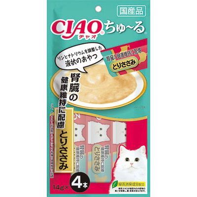 CIAO 糊仔小食 4 條裝 - 雞胸肉 (腎臟健康顧慮配方) x12