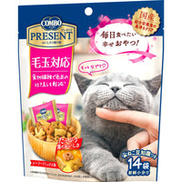 Combo 貓貓脆餅 - 海鮮味 （去毛球配方） 14小袋 x6