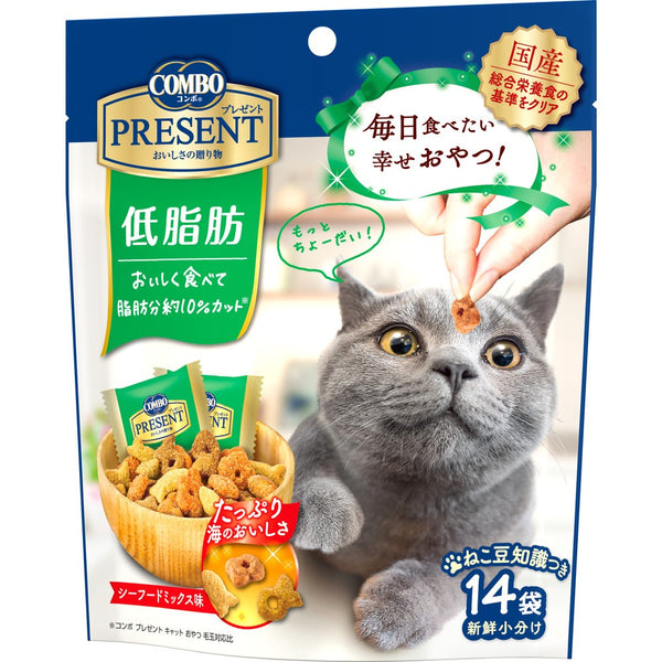 Combo 貓貓脆餅 - 海鮮味 （低脂肪） 14小袋 x6