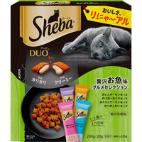 Sheba Duo 夾心餡餅 -．贅沢海鮮魚綜合味 200g x6