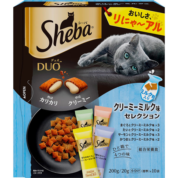 Sheba Duo 夾心餡餅 - 海鮮牛奶味 200g x 6