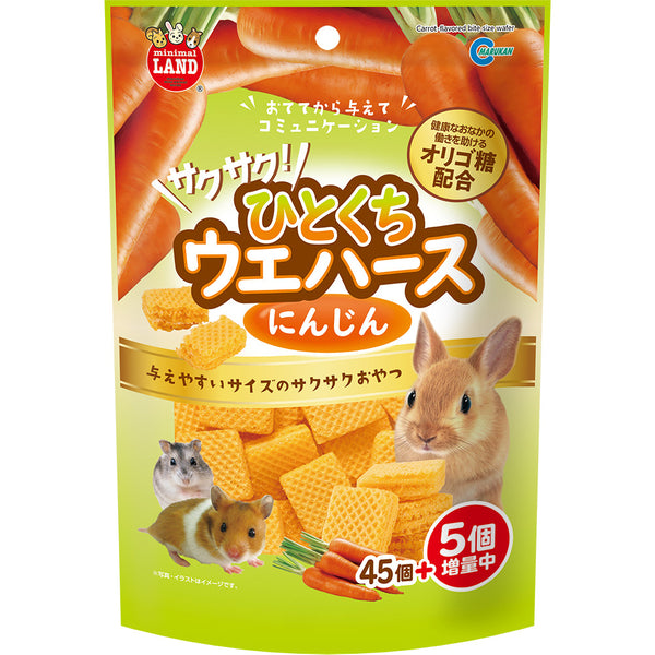 Marukan 小動物零食 - 威化餅紅蘿蔔味 x6