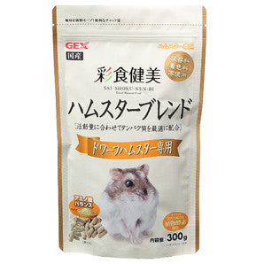 Gex 彩食健美 - 侏儒倉鼠專用　植物酵素主食糧 300g x6