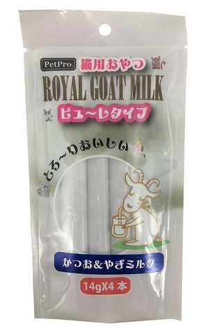 Royal goat milk 貴族山羊奶貓貓肉泥 - 羊奶鰹魚味 x 12袋