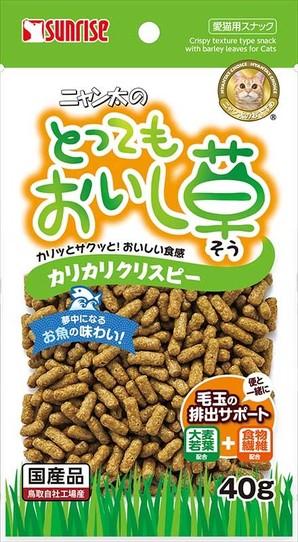 Sunrise 貓草魚肉脆脆粒 40g x 12