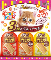 Candy Pouch 凍肉啫喱片 （蟹肉金槍魚、雞肉金槍魚、芝士金槍魚）99g x6