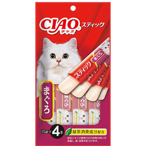 Ciao 啫喱肉棒 - 金槍魚 4條裝 x 12袋